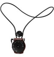 An image of an induction loop. It is a volume control on a string, like a necklace